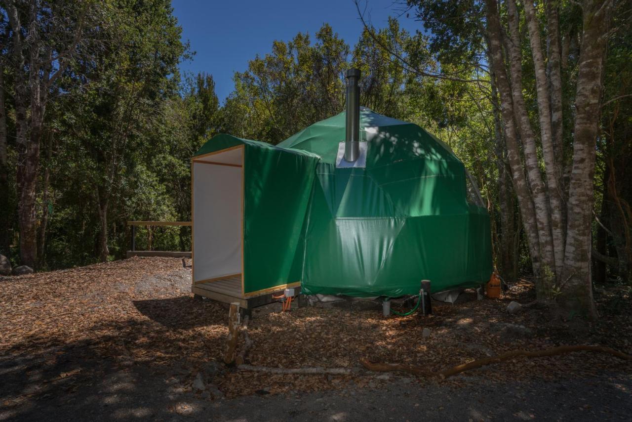 Cabanas Ensenada Bosque Nativo Exterior foto